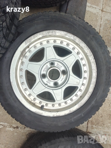 Джанти Speedline 4x108 15 цола с оригинални капачки RONAL Made in Germany, снимка 3 - Гуми и джанти - 52040704