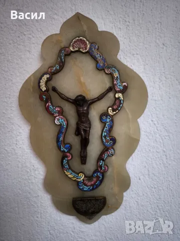 бронзово разпятие