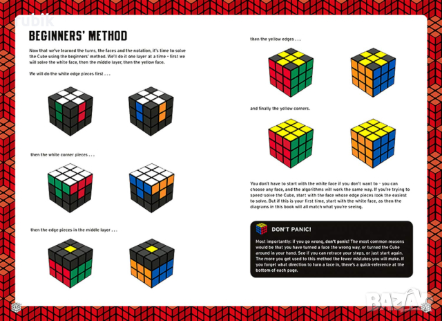 Книга с формули How To Solve The Rubik's Cube: Celebrating 50 Years, снимка 5 - Игри и пъзели - 44996857