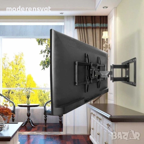 ТВ стойка 32-70 инча с накланяне и завъртане максимално натоварване 40 кг, снимка 2 - Стойки, 3D очила, аксесоари - 53456517