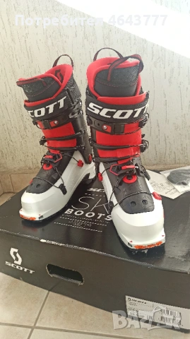 SCOTT Cosmos точкови ски обувки 26.5' / flex 110 