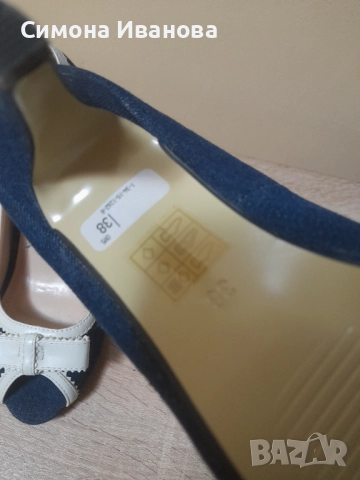 Обувки на ток, снимка 2 - Дамски обувки на ток - 52680206