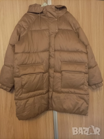 Макси ново, дълго зимно яке с качулка , снимка 2 - Якета - 52837168