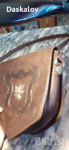 Кожена ловджийска чанта, снимка 3 - Чанти - 51712201