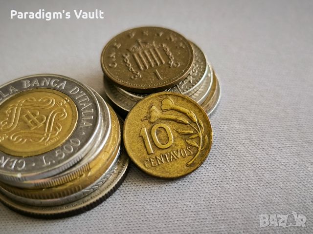Монета - Перу - 10 центавос | 1970г.