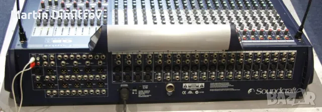 Професионален аналогов аудио миксер Soundcraft GB8 с 16 канала, снимка 8 - Ресийвъри, усилватели, смесителни пултове - 47525437