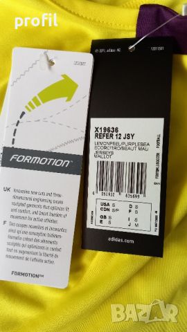 НОВА Adidas refer 12 jsy S реферска/съдийска тениска, снимка 4 - Футбол - 45401951
