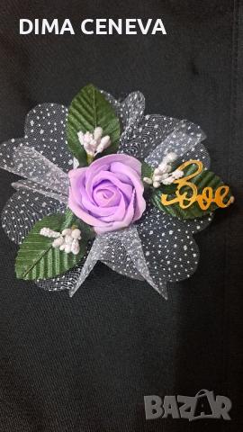 Сапунени рози с декорации,  за бюджетни фирмени подаръчета., снимка 2 - Подаръци за жени - 44016029