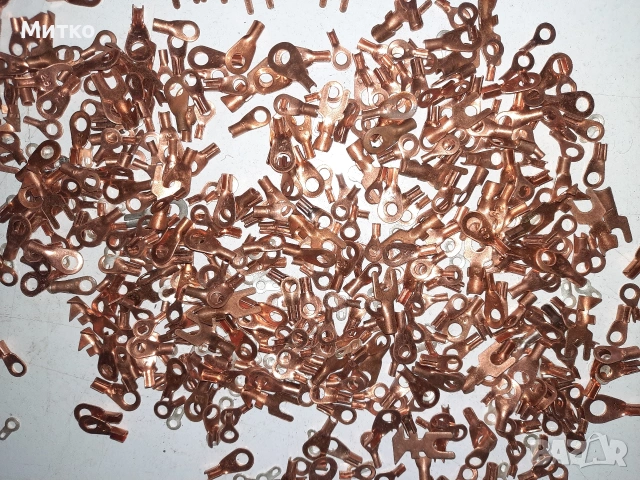 Медни кабелни обувки различни размери, снимка 3 - Кабели - 53611660