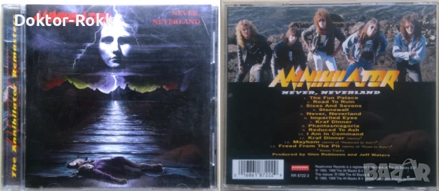 Annihilator – оригинални и неофициални CD издания, снимка 4 - CD дискове - 48388094