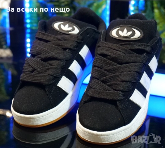 Adidas Campus Дамски Маратонки С Кутия👟Дамски Спортни Обувки Цвят - Черно Код S312, снимка 4 - Маратонки - 52427806