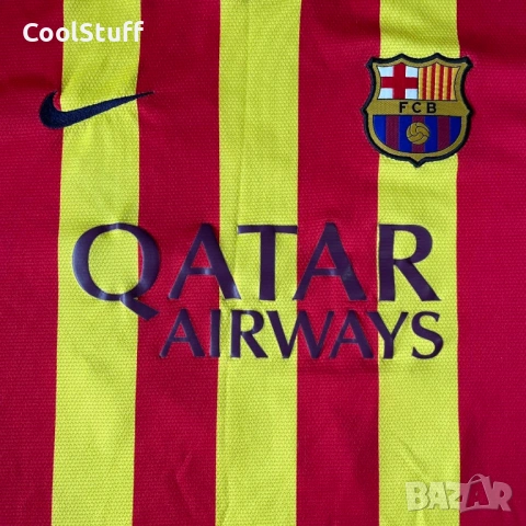 Футболна Тениска Nike Barcelona 2013/14 Размер XXL, снимка 2 - Футбол - 53933471