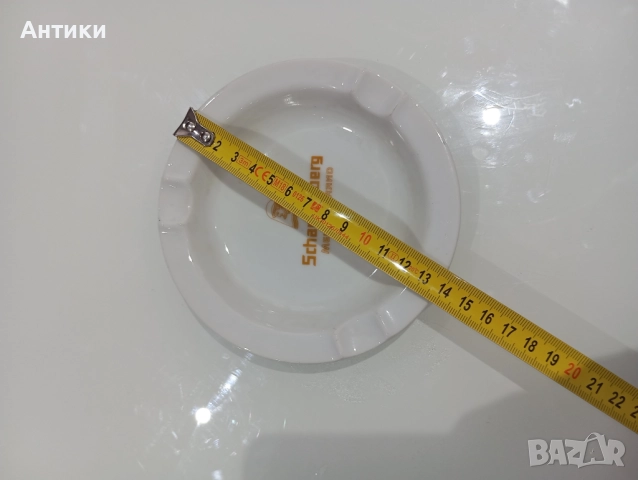 Порцеланов стар пепелник маркиран, снимка 5 - Други - 52496315