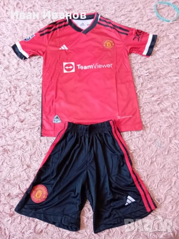 Чисто нов оригинален детски екип на Манчестър Юнайтед - Рашфорд