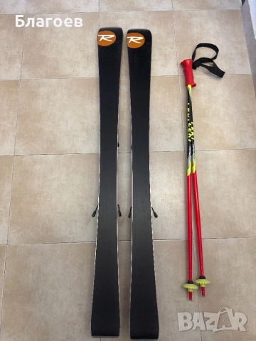 Детски ски Rossignol Radical RSX 120 Junior Ski и щеки Leki, снимка 8 - Зимни спортове - 53113779