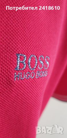 Hugo Boss Paddy Pique Cotton Regular Fit Mens Size L ОРИГИНАЛНА Тениска!, снимка 8 - Тениски - 45983798