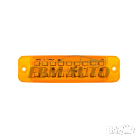 Страничен габарит – 18 LED, Жълт, 100mm, снимка 2 - Аксесоари и консумативи - 45347251