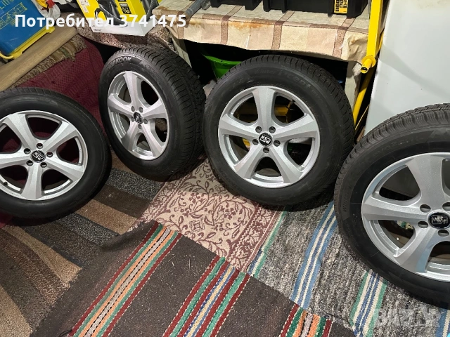 Зимни гуми с джанти 18 цола