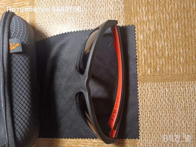 Очила FOX Collection Wraps Black-Orange Grey Lense, снимка 3 - Екипировка - 53559779