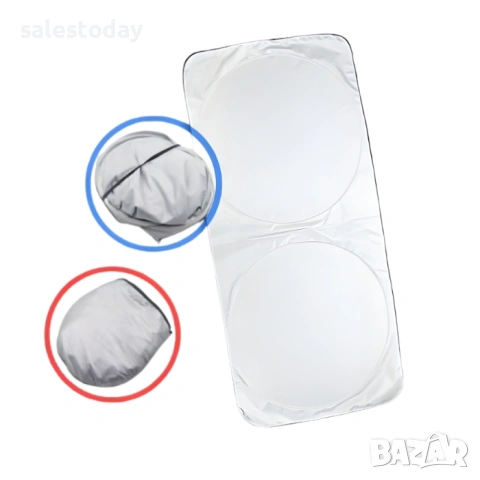 Сенник за предно стъкло, pop-up щора за кола, 140x70см, снимка 4 - Аксесоари и консумативи - 35384908