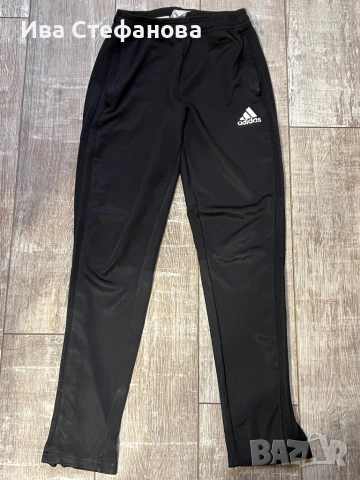 Черно класическо 100 % оригинално спортно долнище Adidas Адидас , снимка 3 - Спортни екипи - 51896402