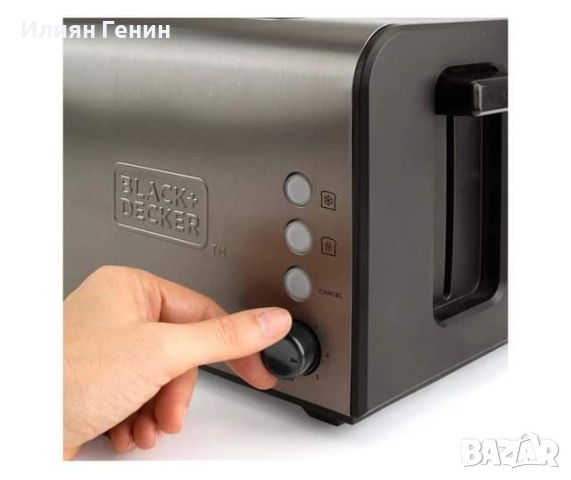 Тостер, Black & Decker, 1500 W, снимка 2 - Тостери - 46248730