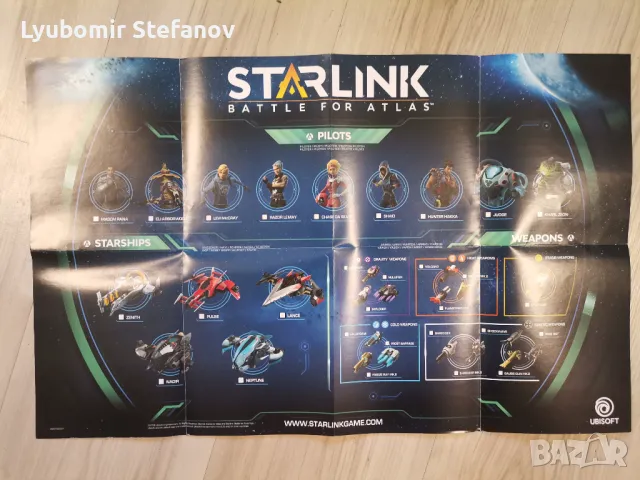 Игра Starlink Battle For Atlas Starter Pack за PlayStation 4 "Лична колекция", снимка 6 - Аксесоари - 47242554