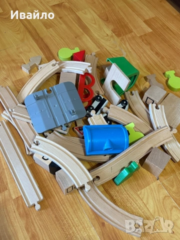 Дървено влакче - IKEA, снимка 2 - Коли, камиони, мотори, писти - 53124759