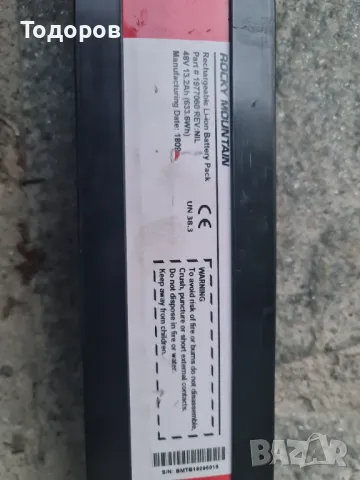 Батерия за електрически велосипед колело 48 v 13.2 Ah ROCKY MOUNTAIN , снимка 6 - Велосипеди - 50238589
