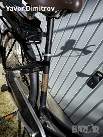Eлектрически велосипед Cortina Dutch Style EU4 T 28, снимка 7 - Велосипеди - 52428674
