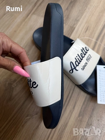 Чисто нови оригинални чехли adidas adilette ! 42,43 н, снимка 3 - Мъжки чехли - 52249402