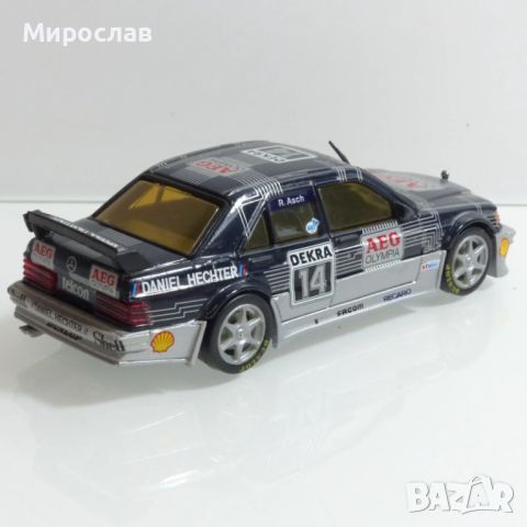 Minichamps 1:43 Mercedes Benz 190E Evo КОЛИЧКА РАЛИ МОДЕЛ, снимка 2 - Колекции - 45687974