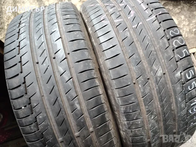 2бр.летни гуми CONTINENTAL 225 55 19 DOT21 цена за брой, снимка 2 - Гуми и джанти - 49965039