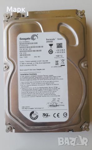 Хард диск 2TB Seagate ST200DL003 3.5", снимка 1