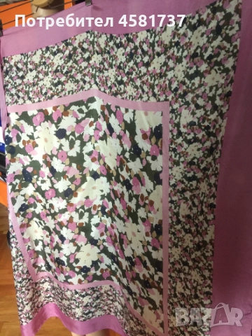 Копринен шал Marc O'Polo, снимка 5 - Шалове - 51742598