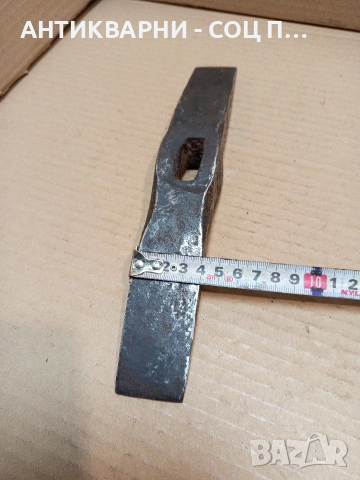 Соц Стар Ръчно Кован Каменоделски Чук 1.400кг. НОМЕР 1634., снимка 14 - Антикварни и старинни предмети - 53878902