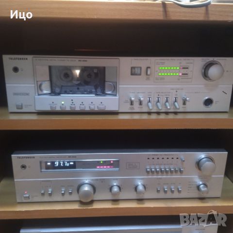 Telefunken сет,RR200 ресивър и RC200 касетен дек HighKom., снимка 1 - Декове - 45081506