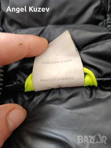 Оригинално пухено яке Adidas (Размер L) – КАТО НОВО!, снимка 6 - Якета - 53565204