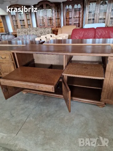 Масивен Тв Шкаф -внос от Германия! , снимка 3 - Шкафове - 50192064