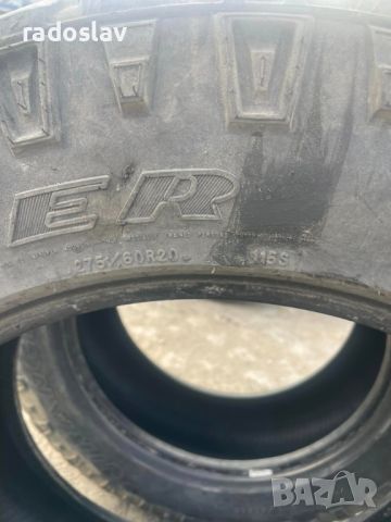 ПРОДАВАМ ГУМИ GOODYEAR WRANGLER 275/60/20, снимка 2 - Гуми и джанти - 45241732