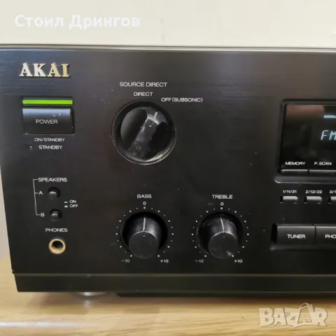 Стерео ресийвър AKAI AA-39, снимка 2 - Ресийвъри, усилватели, смесителни пултове - 47570644