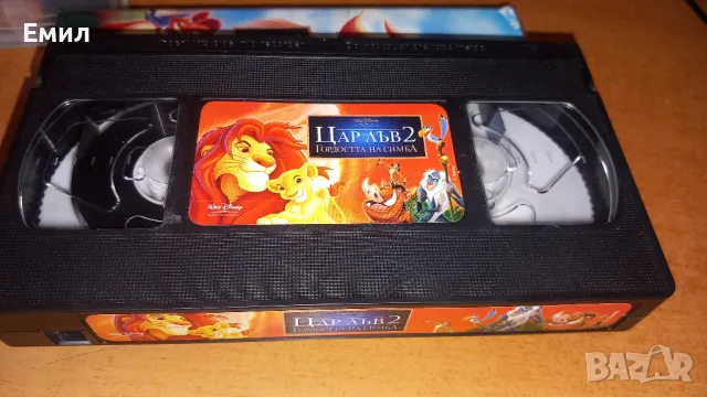 Видеокасети Цар Лъв 1+2, снимка 6 - Приключенски - 50369814