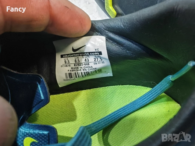 Бутонки Nike Mercurial 43 номер , снимка 10 - Футбол - 51826069