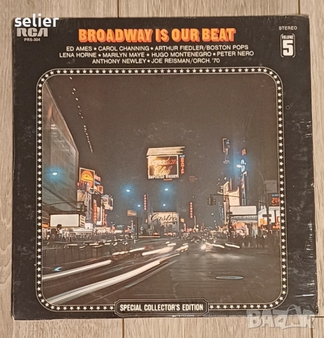 Това е специално колекционерско издание на винилова плоча "Broadway Is Our Beat " от 1970 г., издаде