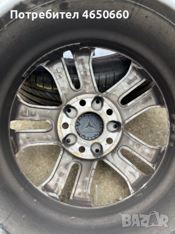 17 цолови алуминиеви джанти за Мерцедес Е класа, снимка 10 - Гуми и джанти - 52537327