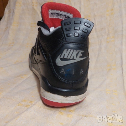 Jordan Air Jordan 4 "Bred Reimagined" номер 43 оригинални маратонки , снимка 5 - Маратонки - 53090004