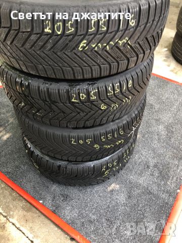 Гуми 205/55/16 Michelin Зимни 4 броя, снимка 5 - Гуми и джанти - 46373895