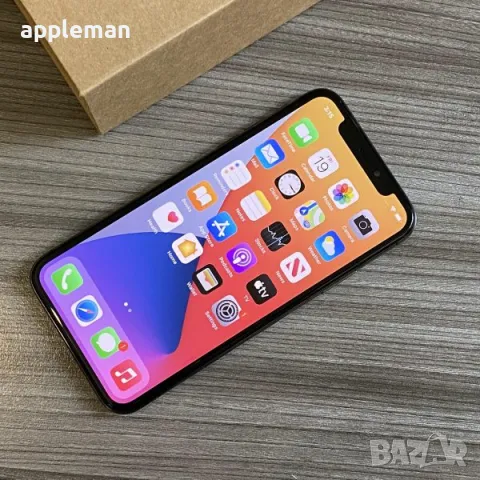 Apple iPhone X 64GB Black Айфон 10 черен Бг меню 100% батерия, снимка 8 - Apple iPhone - 49550059