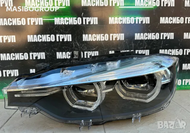 Фарове BMW Adaptive LED фар BLACKLINE за Бмв 3 Ф30 Ф31 фейс Bmw F30 F31 LCI , снимка 11 - Части - 35991180