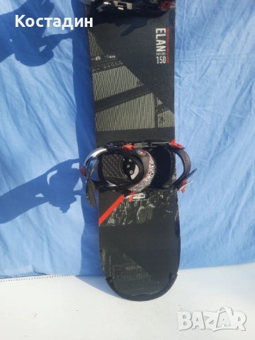 Сноуборд Elan RS ROCKER 150см. с автомати, снимка 3 - Зимни спортове - 52851584